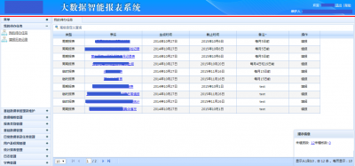 德陽某運營商大數據智能報表系統(tǒng)